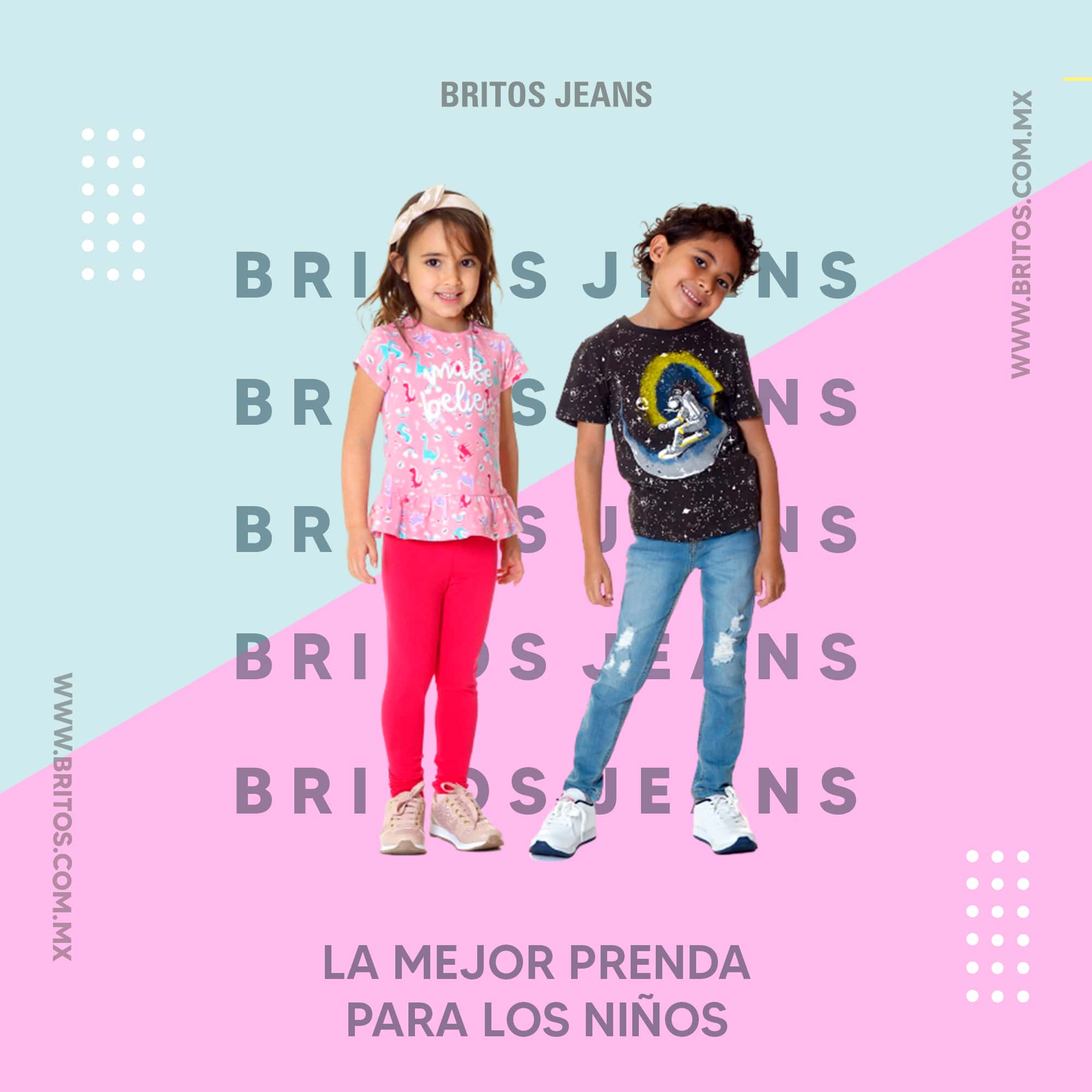 los mejores jeans para niños