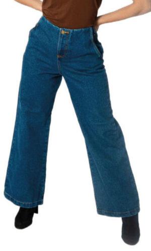 Pantalón Mom Pierna Amplia Mujer 024043