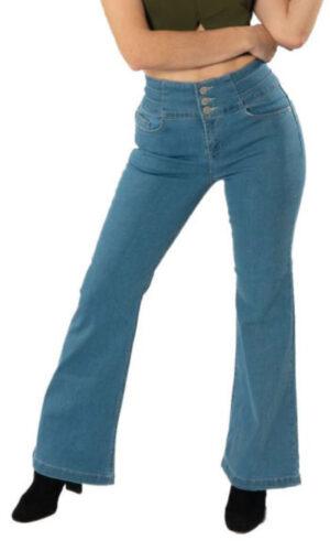 Pantalón Acampanado Mujer Corazón 024208