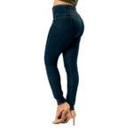 Jeans Corazón Fajilla Skinny / color azul oscuro