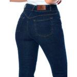 Jeans Magic Cintura Alta Recto / color azul oscuro