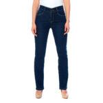 Jeans Magic Cintura Alta Recto / color azul oscuro