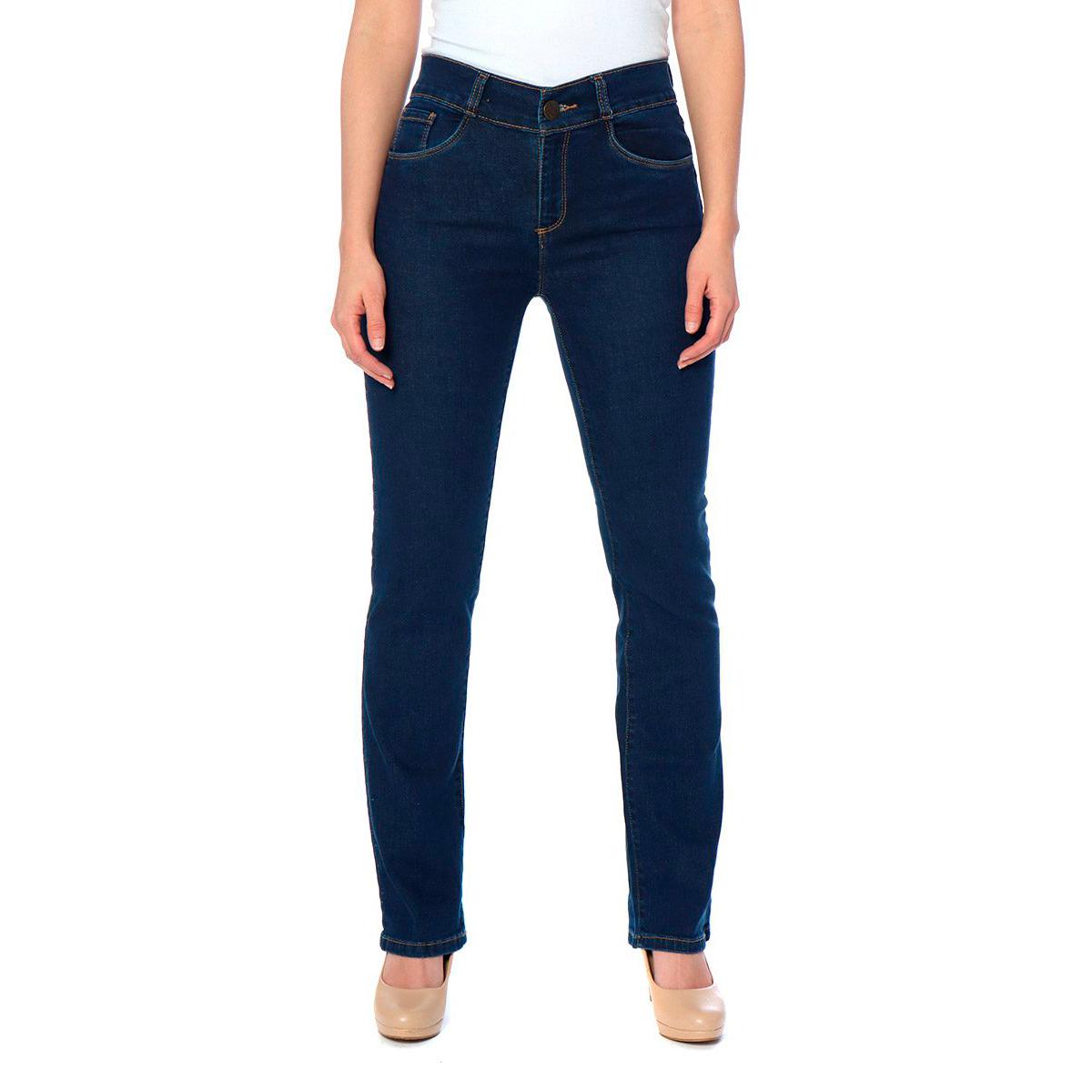 Jeans Magic Cintura Alta Recto / color azul oscuro
