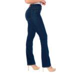 Jeans Magic Cintura Alta Recto / color azul oscuro