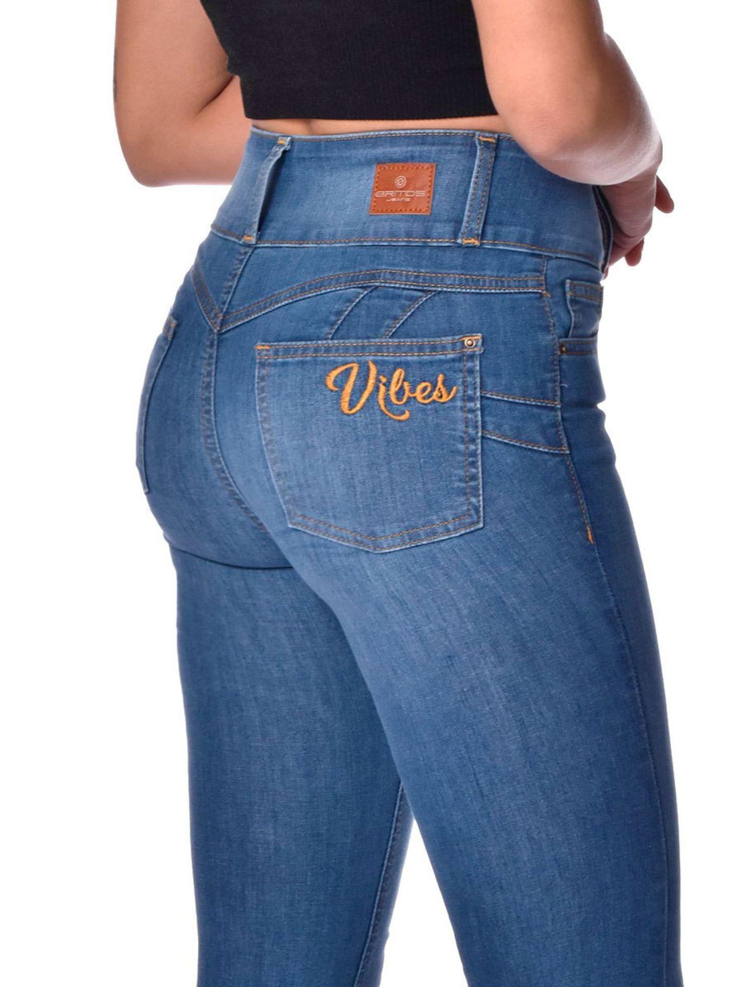Pant. Moda Cintura Magic Campana Stone Medio con L03 y PSL