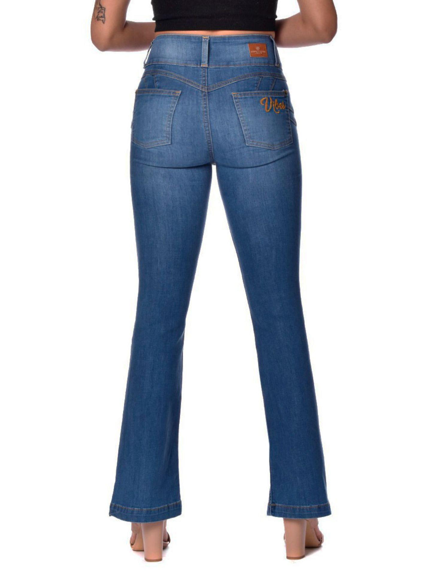 Pant. Moda Cintura Magic Campana Stone Medio con L03 y PSL
