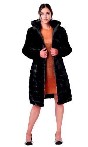 Abrigo Peluche Mujer Doble Vista Bo3204