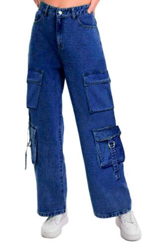 Pantalón Cargo Mujer Recto 025682